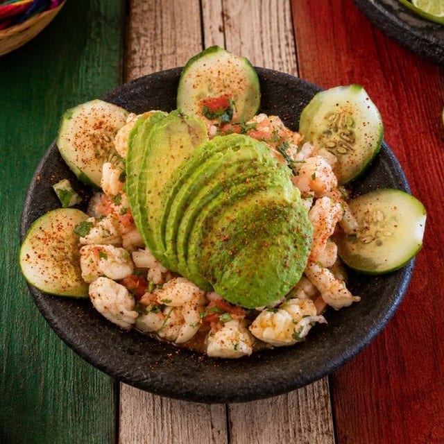 Shrimp Ceviche.