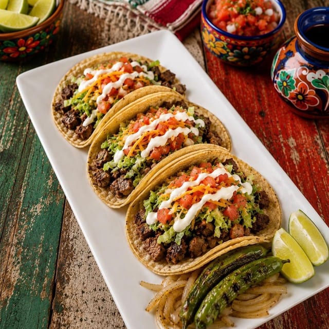 American Style Street Tacos.