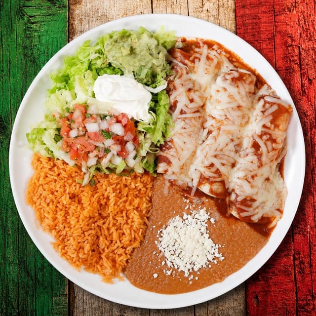 Enchiladas Supremas.