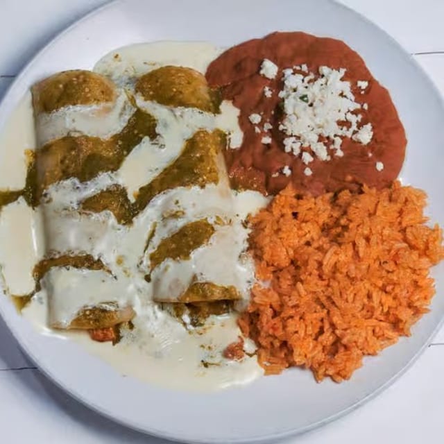 Enchiladas Suizas.